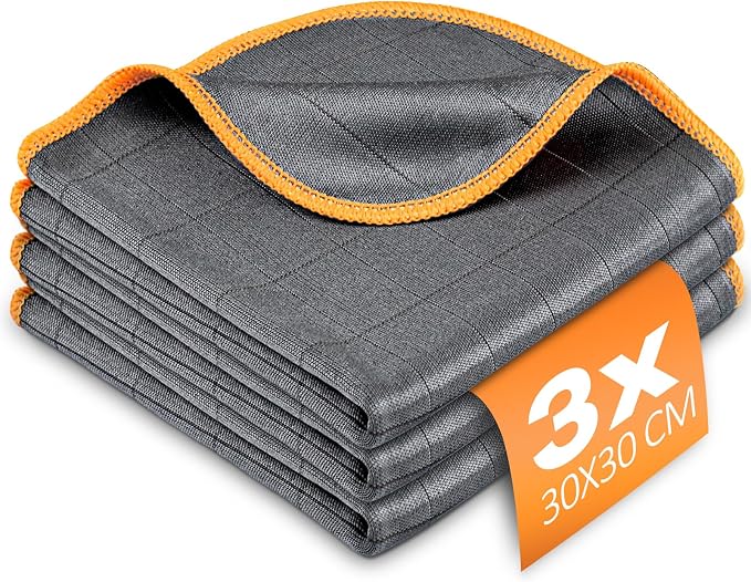 Airlab Glass Polishing Cloth Streak Free Miracle Cleaning Cloth Lint Free by AirlabStudio
