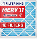 Filter King 22x24x1 Air Filter | 12-PACK | MERV 11 HVAC Pleated A/C Furnace by FilterKing