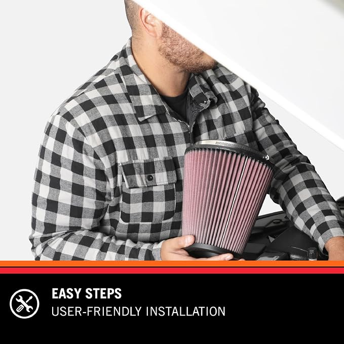K&N High-Flow Original Lifetime Engine Air Filter: High Performance, Industrial - Image 4