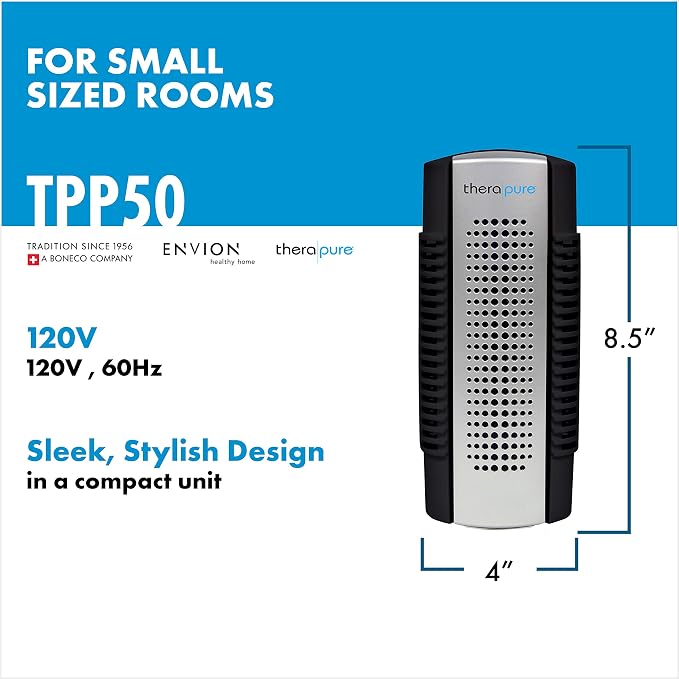 ENVION - Therapure TPP50 Ionic Pro Mini Plug-In Air Purifier - Image 3