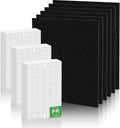 HPA300 Filter Replacement for Honeywell HPA300 Series, Precut Activated Carbon by LAUKOWIND