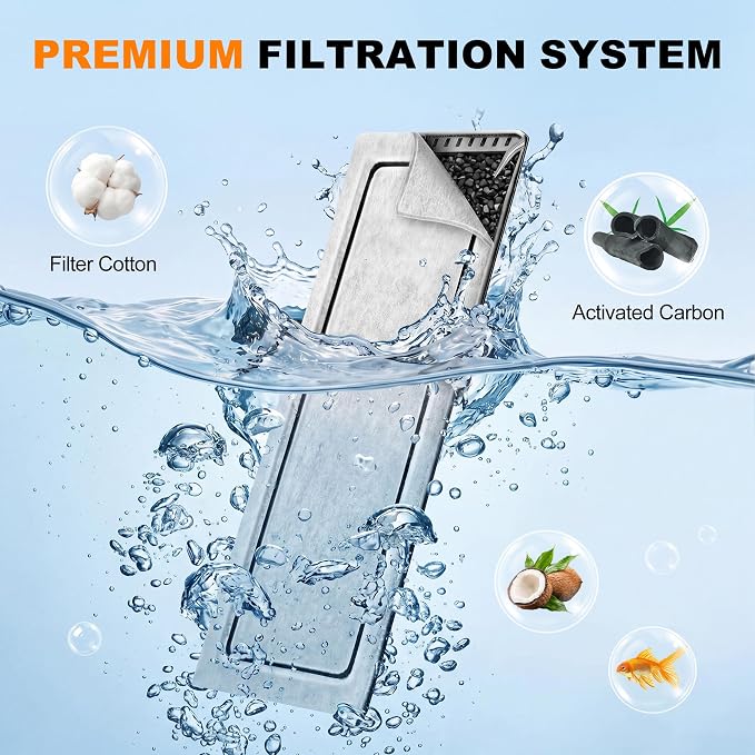 4 Pack Replacement Carbon D Filter Cartridges Compatible - Image 4