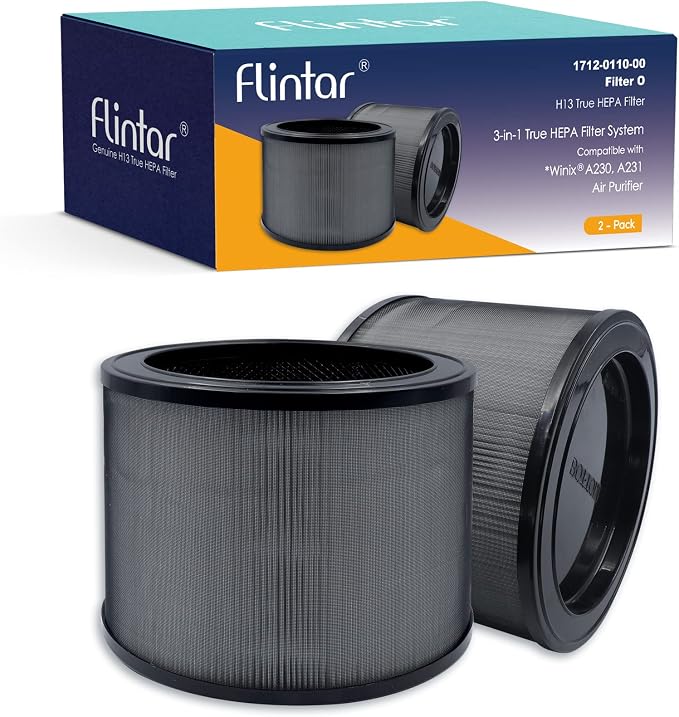 Replacement Filter O, Compatible by Flintar