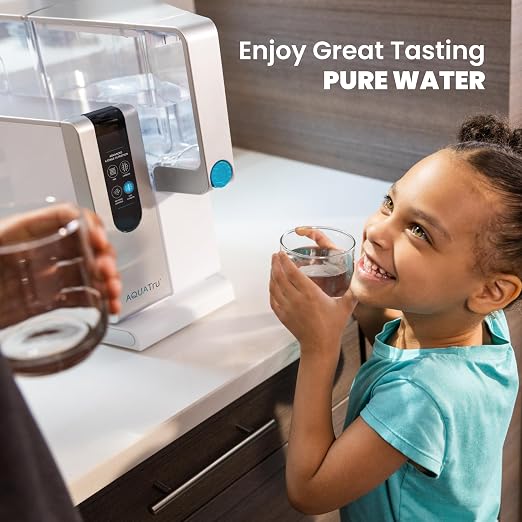 AquaTru Classic Countertop Water Purifier | Certified 4-Stage Reverse Osmosis - Image 4