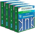 Filterbuy 20x20x5 Air Filter MERV 13 Optimal Smoke & Allergy Defense, by Filterbuy