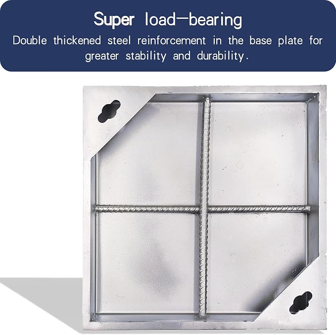 16x16 Invisible Stainless Steel Manhole Cover and Frame - Image 4