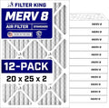 Filter King 20x25x2 Air Filter Dust & Allergy Control AC Furnace Filters by FilterKing