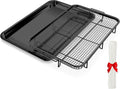 Air Fryer Basket for Oven, OPENICE 18.6" x 12.8" Air Fryer Basket and Tray Set by OPENICE