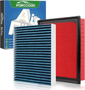 Cabin & Engine Air Filter Fit for 2019-2026 Subaru Ascent 2.4L, 2018-2026 by Forccord