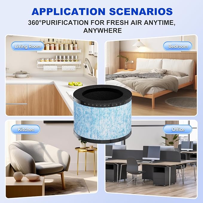 MK01 MK06 DH-JH12 Upgrade Replacement Filter, Compatible - Image 6