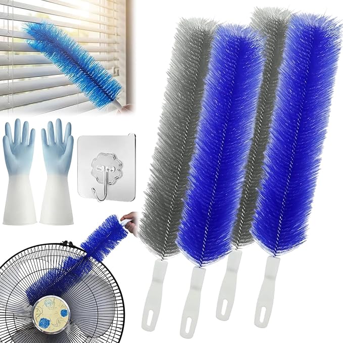 Bendable Microfiber Head, Reusable Dust Remover, 15.7in Bendable Microfiber Fan by Unknown