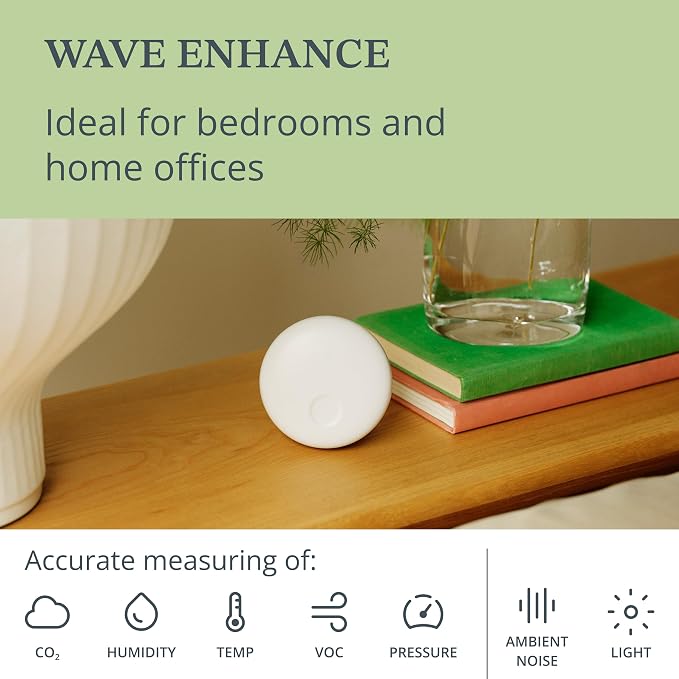 Airthings 322 Wave Enhance -Indoor Air Quality Monitor - Image 3