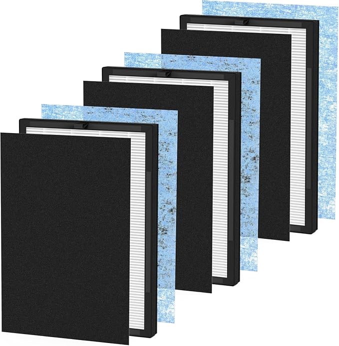 2 Pack AirMax 8L HEPA Replacement Filter Set Compatible by GoKBNY