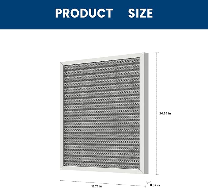 20x25x1 HVAC Furnace Air Filter, Lasts a Lifetime, the Last HVAC Filter You - Image 5
