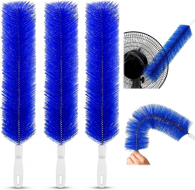 Fan Cleaning Brush, Bendable Microfiber Duster, Washable Reusable Fan Brush by Unknown