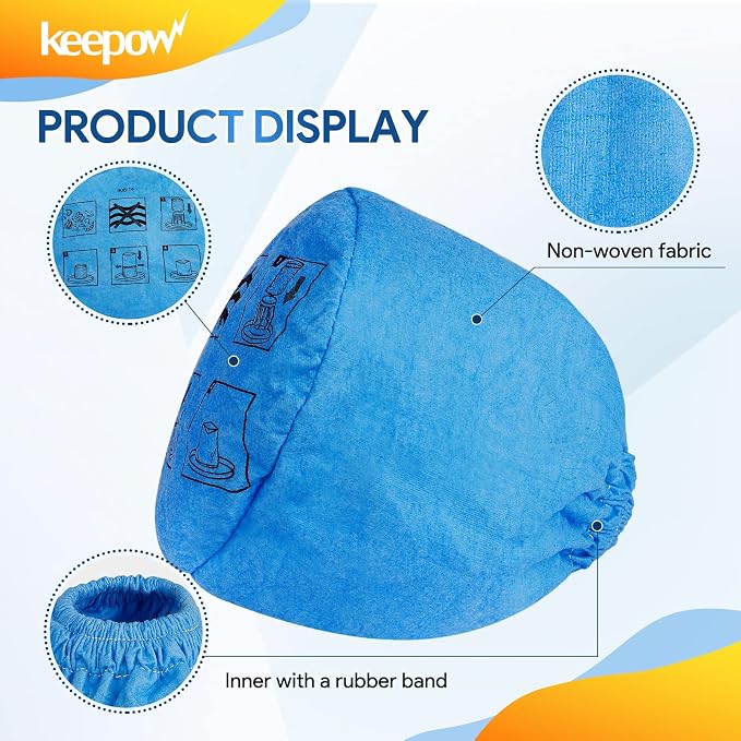 KEEPOW 1.5–3.2 Gallon Cloth Filter Compatible - Image 5