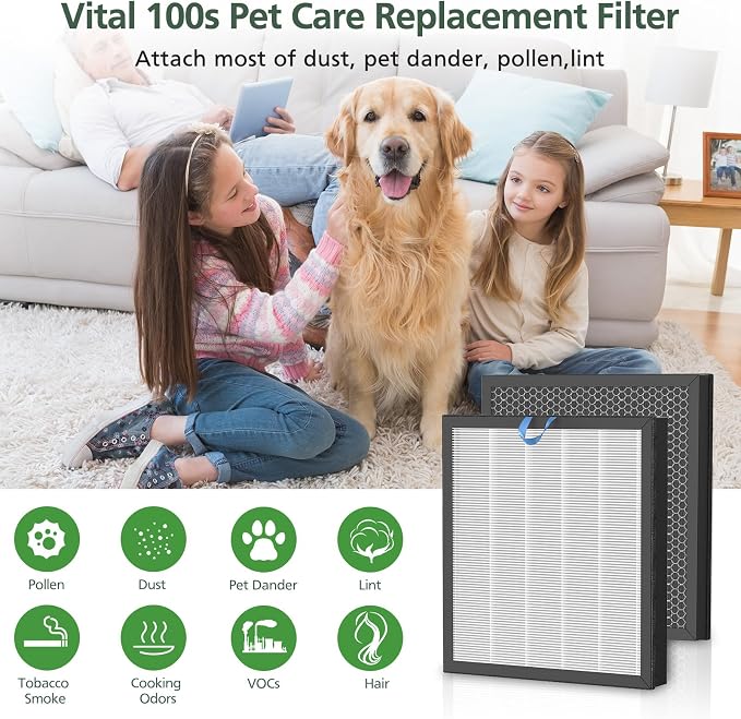 Vital 100S Replacement Filter for LEVOIT Vital 100S-P Air Purifier, - Image 6