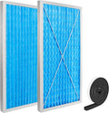 24x12x1 MERV 13 Washable Electrostatic Outer Air Filter Compatible by GlowGeek