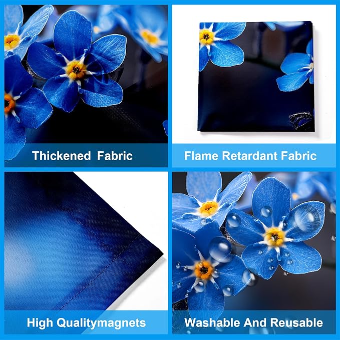 Fluorescent Light Covers-2 Pack 4 x 2 Feet Magnetic Ceiling Light Cover Room - Image 4