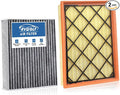 Engine+Cabin Air Filters Kit Fit by RVgolf