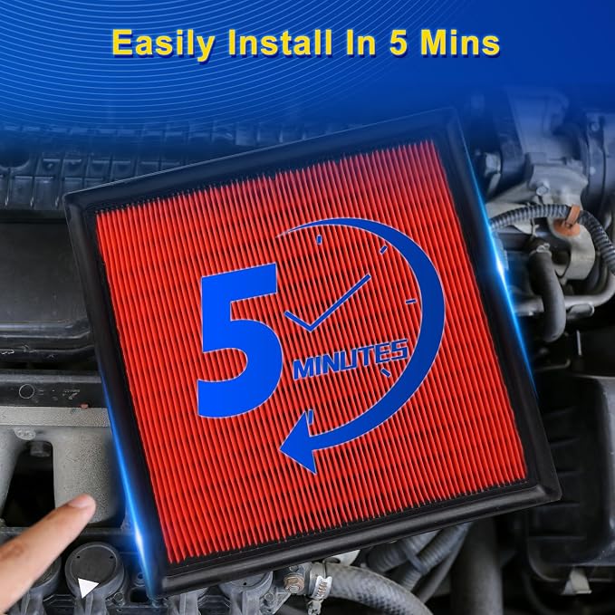 Cabin & Engine Air Filter Kit for 2019-2025 RAV4 2.5L - Image 7