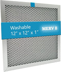 Washable Electrostatic Furnace Air Filter, MERV 8, Aluminum Reusable Filter by wioAIR