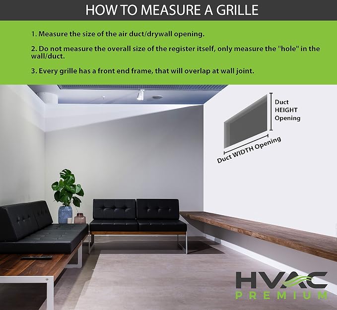 10" X 20" Aluminum Return Filter Grille - Image 5