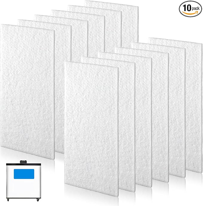 Tujoe 10 Pcs Pre-filter Cotton Replacement by Tujoe