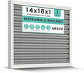 14x18x1 HVAC Furnace Air Filter, Washable Electrostatic Furnace Filter by KEYINGXUAN