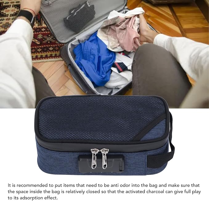 Diydeg Smell Proof Bag, Activated Carbon Fiber Smell Proof Container - Image 3