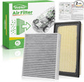 Engine+Cabin Air Filters Fit for Explorer 2011-2019, 3.0T Flex 2010-2019 by RVgolf