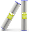 20 Micron Whole House Water Filter Cartridge, Pleated Sediment Filters by MewMore