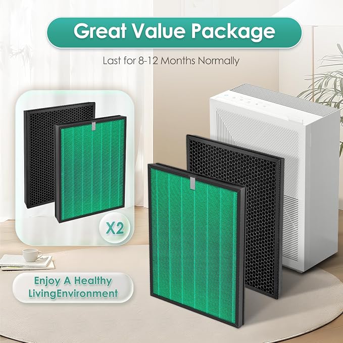 4 Pack 230/240 Replacement Filter Set - Image 3