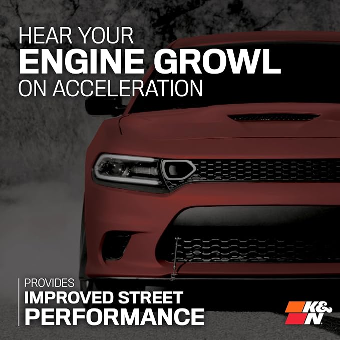 K&N Cold Air Intake System: High-Flow Air Filter, Increase Performance & - Image 7