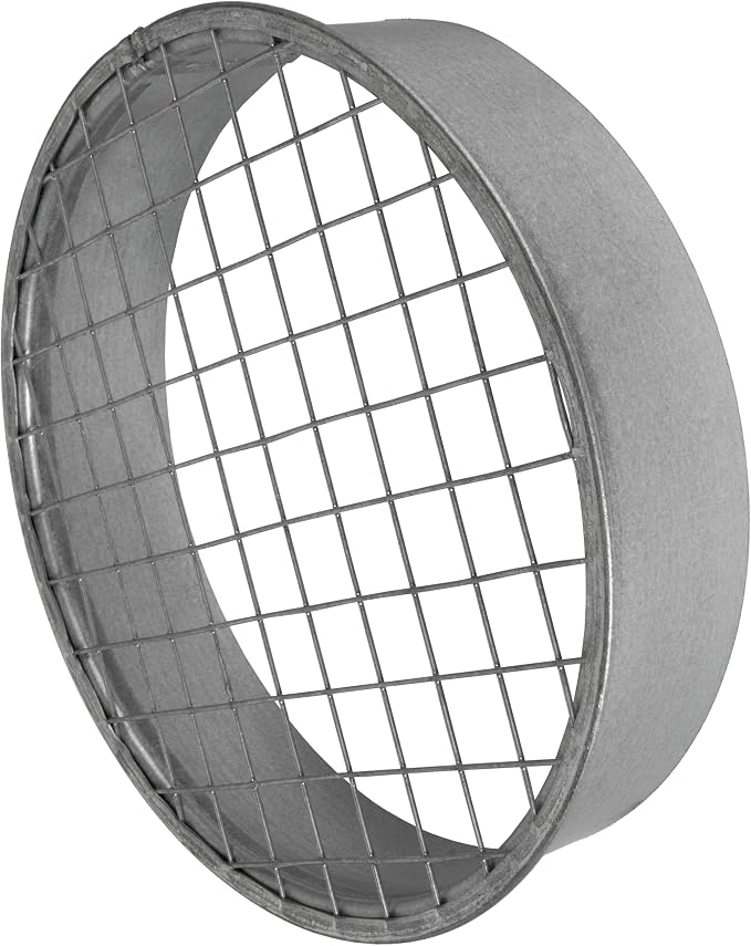 6 Inch Galvanized Steel Dryer Vent Cap by VezoWorks