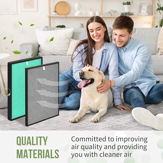 PH950 Filters Compatible with Turonic PH950 HEPA Air Pu-rifier and Extract-All - Image 8
