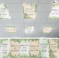 QOUBAI 8PCS Fluorescent Light Covers, 4x2 Feet Magnetic Light Cover Fluorescent by QOUBAI