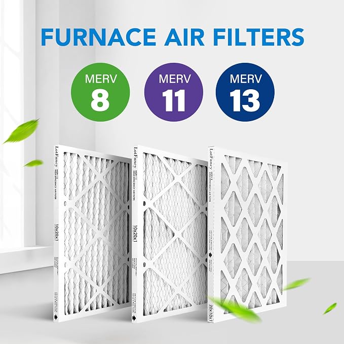 LotFancy 10x20x1 Air Filter MERV 13 4-Pack, Electrostatic Pleated HVAC Furnace - Image 8