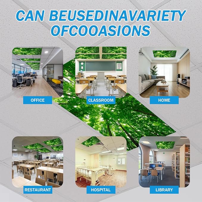 8 Pcs Fluorescent Light Covers - Image 7