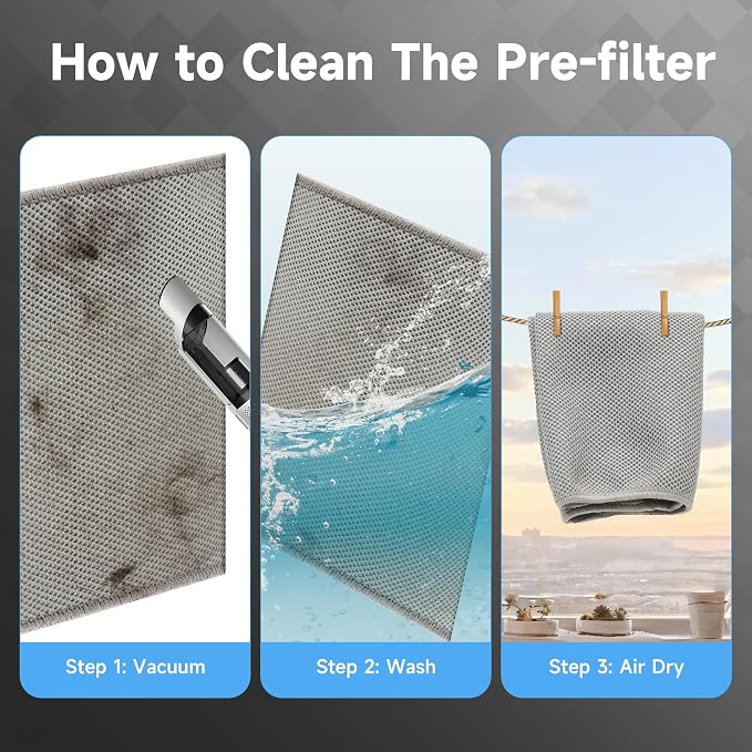 2 Packs Pre-Filter Replacement Cover Compatible - Image 6