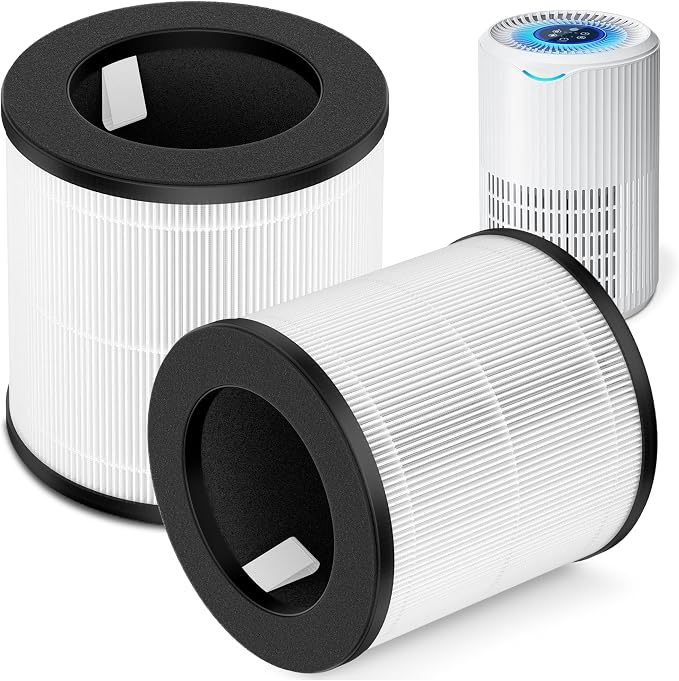 2 Packs D09 Replacement Filter Compatible by XBWW