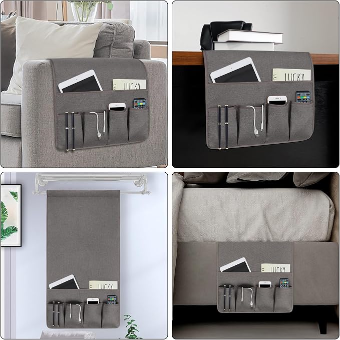 NB Sofa Armrest Organize Remote Holder Bedside Caddy Organizer - Image 4