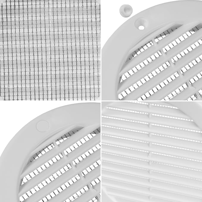 Repa Market 4 Inch White Round Air Vent Cover - Image 7