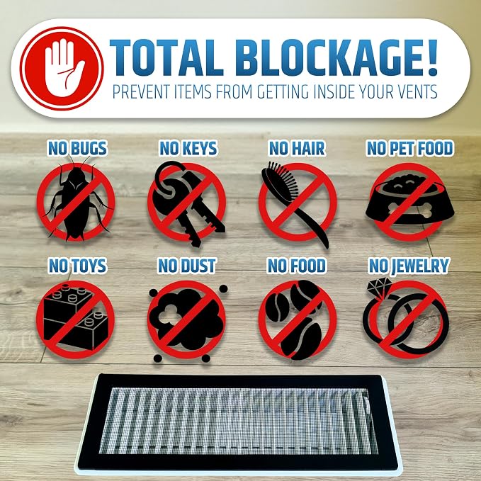 Powerful Magnetic Vent Screen Mesh Covers that Will Never Move or Fall - Image 6