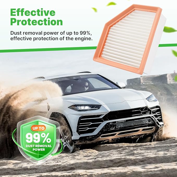 2PCS Engine Air Filter Fit for Nissan Rogue 2021 2022 2023 2024 2025 2026 2.5L - Image 5