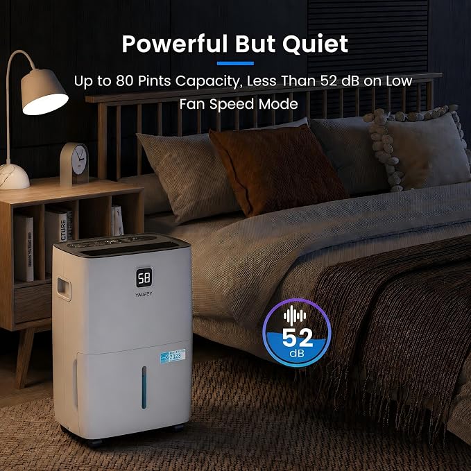 Yaufey 80 Pints Energy Star Dehumidifier - Image 4
