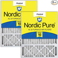 Nordic Pure 20x25x5 Lennox Replacement MERV 10 Air Filters 2 Pack | Actual by NordicPure