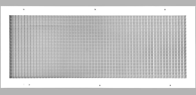 18" x 30" or 30" x 18" Cube Core Eggcrate Return Air Grille by HVACPremium