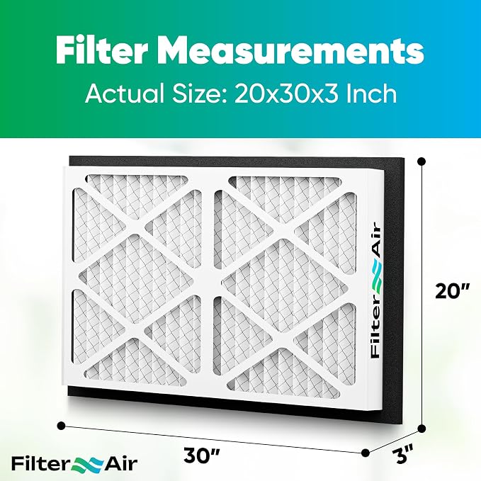 Filter X Air-20x30x3 MERV 13 Pleated Air filters - Image 2