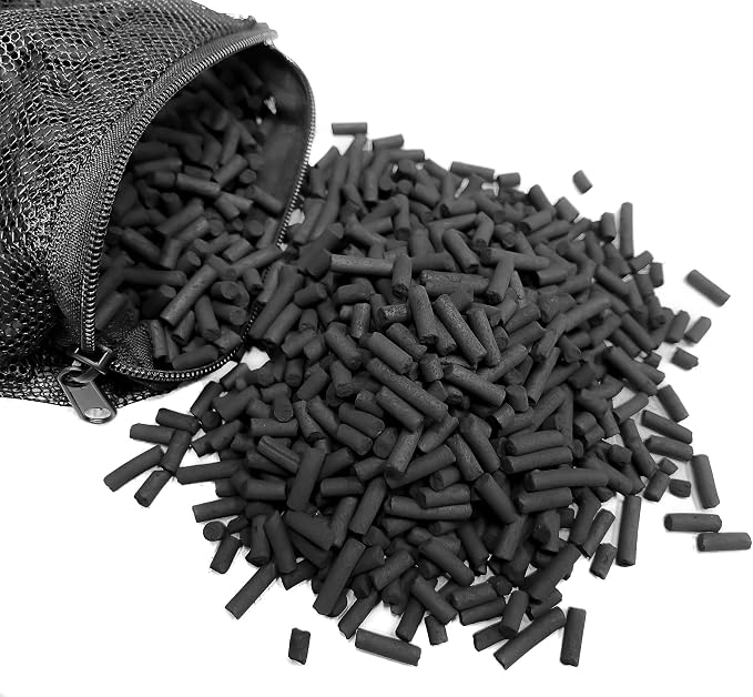 Premium Virgin Activated Carbon Charcoal Pellets in 1 Filter Media Bag - Image 2